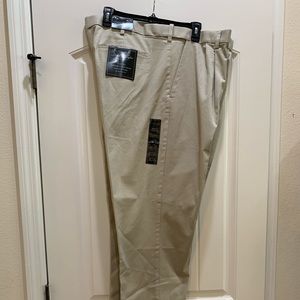 New Tan dress slacks size 42W x 30L